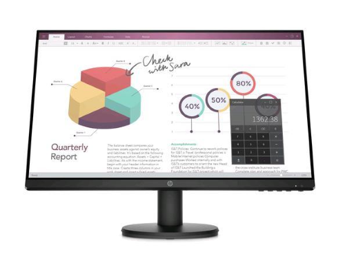 HP P24V G4 23.8" LED IPS FORMATO 16:9 CONTRASTO 1.000:1 1xHDMI 1xVGA COLORE NERO GARANZIA ITALIA